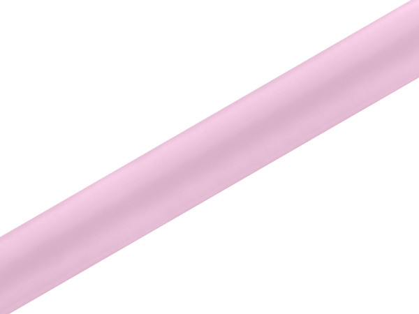 Saténový středový pás 36 cm - růžová ( 9 m / rol )