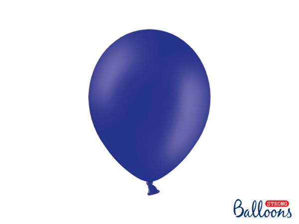 Balonek pastelový - Ø30 cm - modrá ( 10 ks / bal )