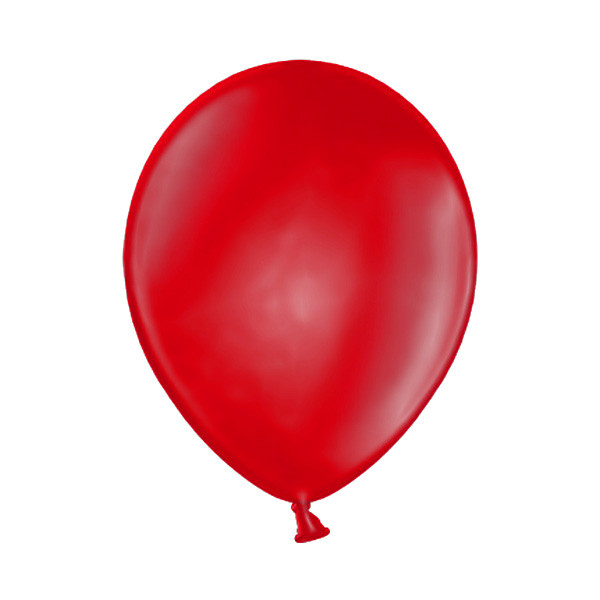 Balonek METALIK -  Ø25 cm - červená (100 ks/bal)