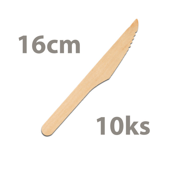 Nůž ze dřeva 16 cm (10 ks/bal)