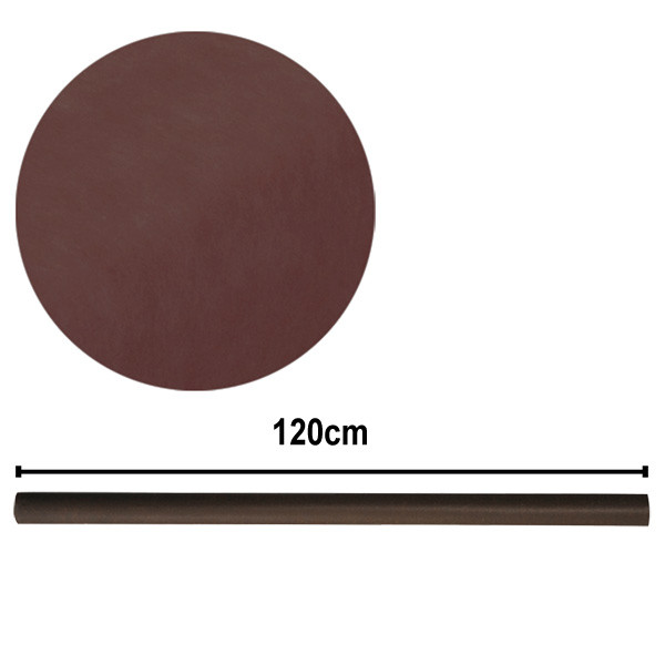 Vlizelin dekorační na stoly, ubrus - 120cm - čokoládová (10 m/rol)