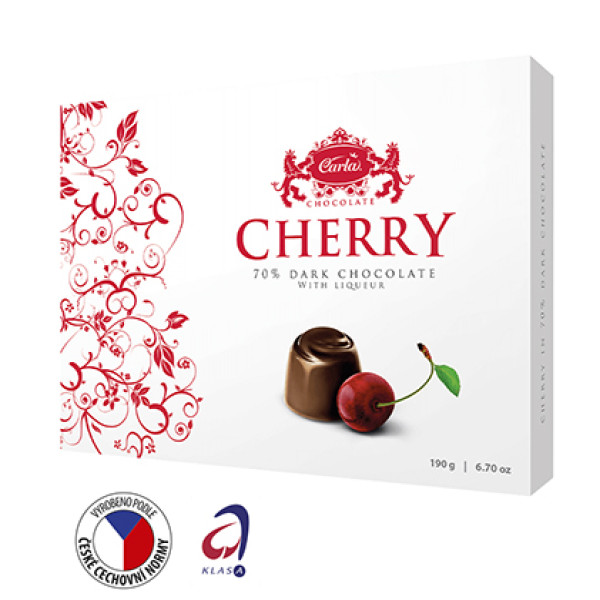 Višně v čokoládě CHERRY 190 G - Carla (1 ks)