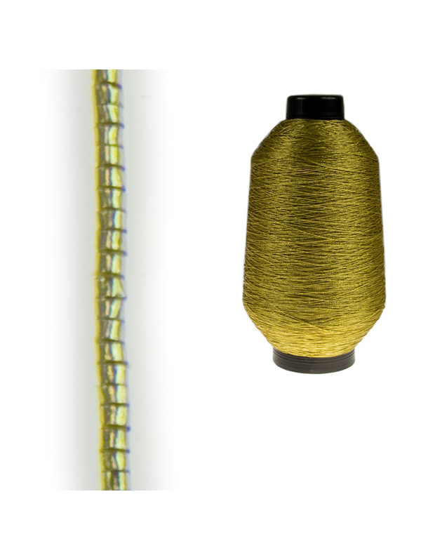 Ozdobná gumička GUMIDO Ø0,9 mm - zlatá  (100 m/ks)