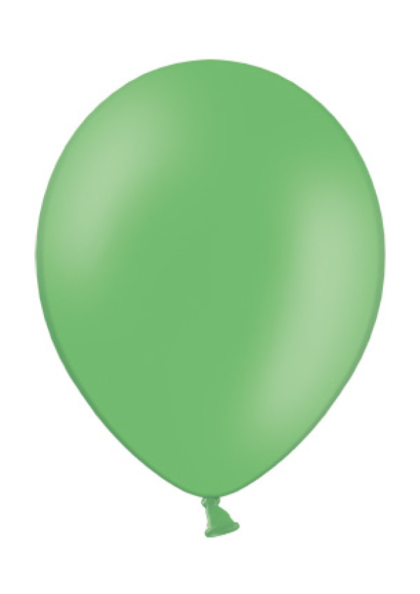 Balonek pastelový -  Ø30cm - zelená (10 ks/bal)
